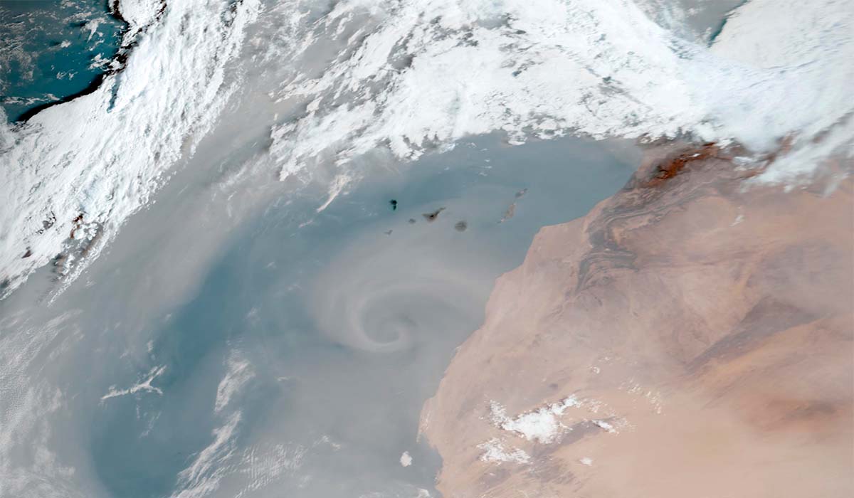 Calima (haze) envelops the Canary Islands: today's weather outlook